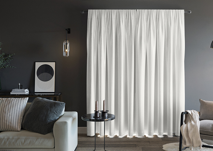 Esme, Phantom White - Made to Measure Curtains - Image 7